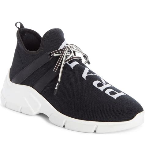 prada sock sneakers womens|Prada sneakers no closet.